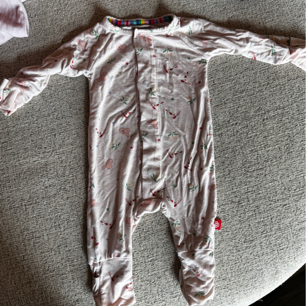 Bundle of Magnetic Me Multicolor Striped Kids Pajamas - Picture 4 of 7